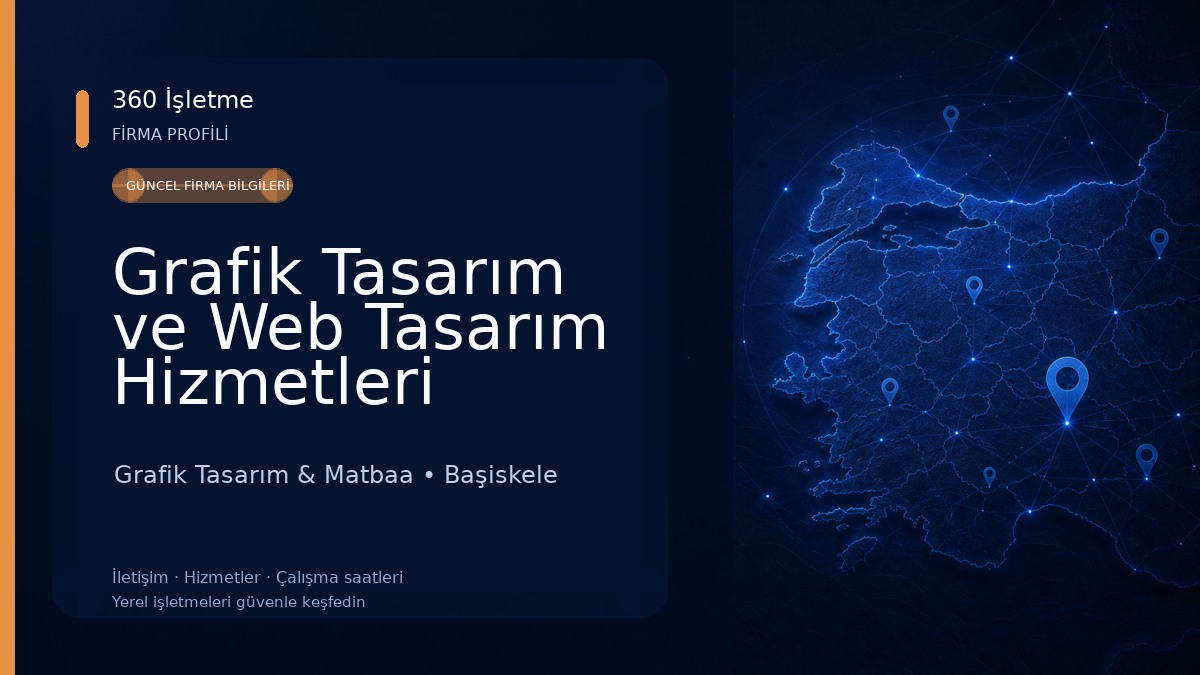 Grafik Tasarım ve Web Tasarım Hizmetleri Grafik Tasarım & Matbaa