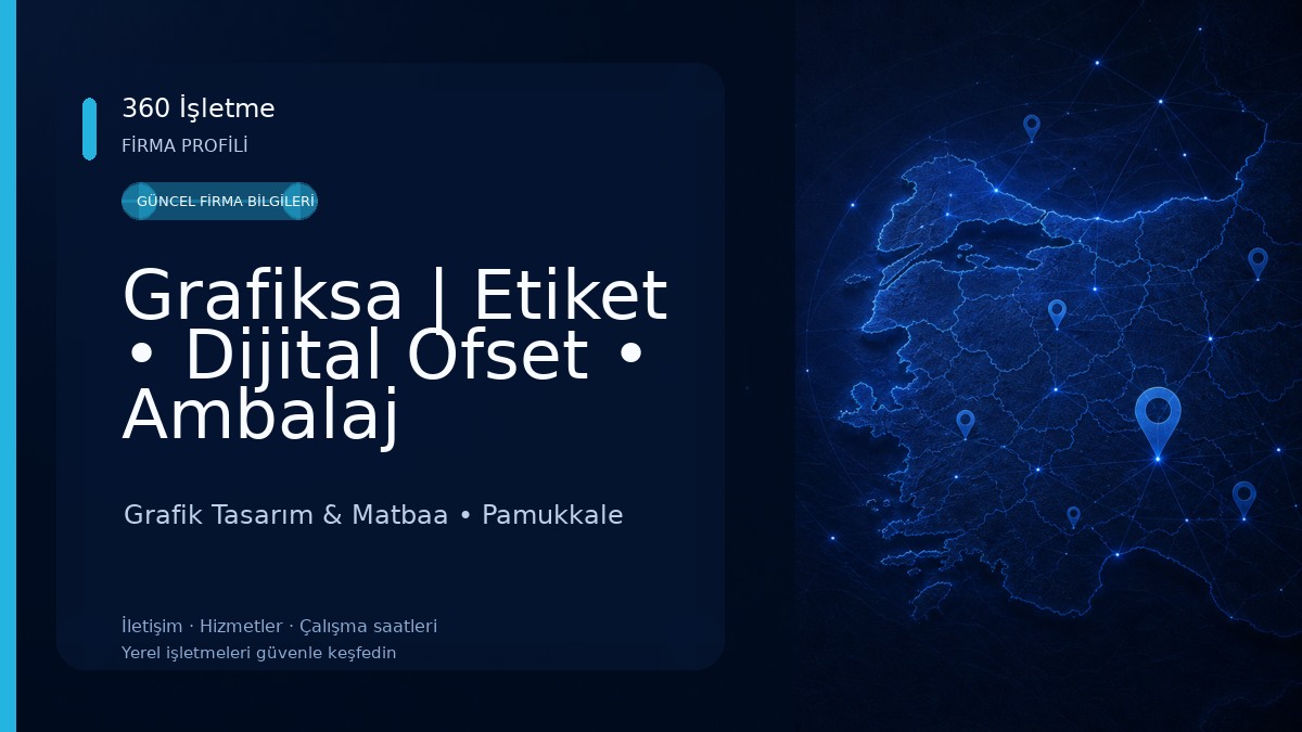 Grafiksa | Etiket • Dijital Ofset • Ambalaj