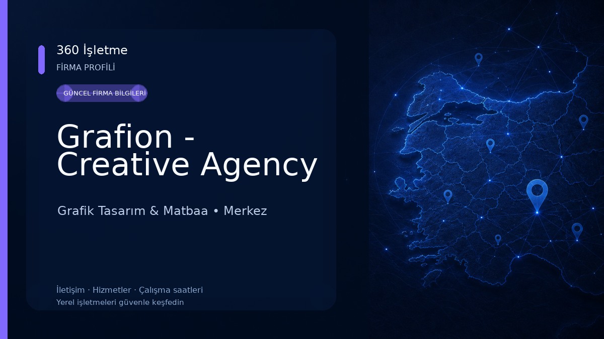 Grafion - Creative Agency Grafik Tasarım & Matbaa