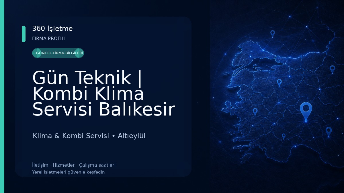 Gün Teknik | Kombi Klima Servisi Balıkesir