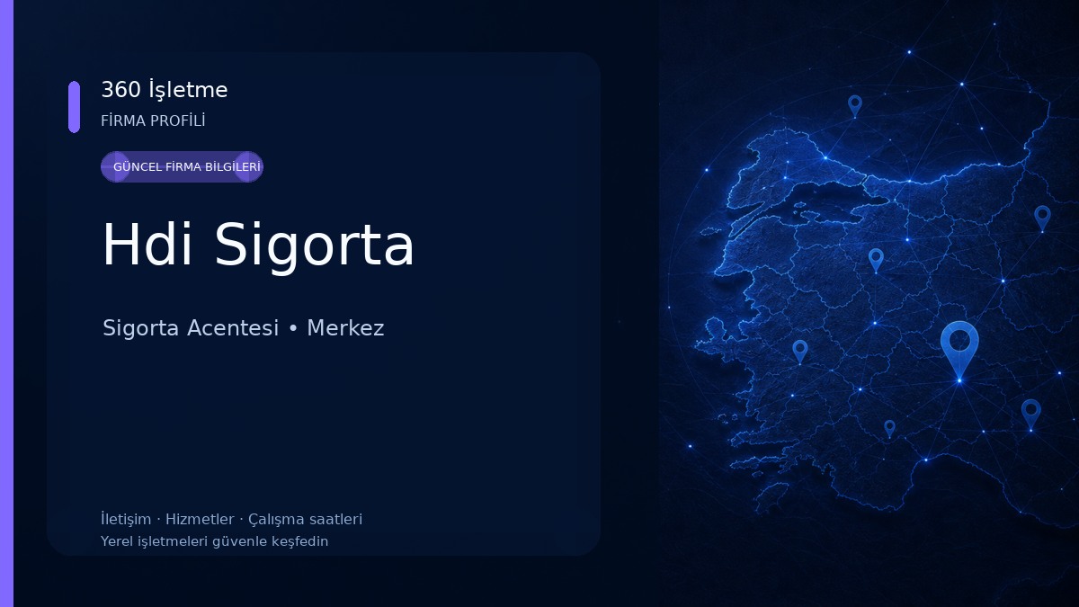 Hdi Sigorta Sigorta Acentesi