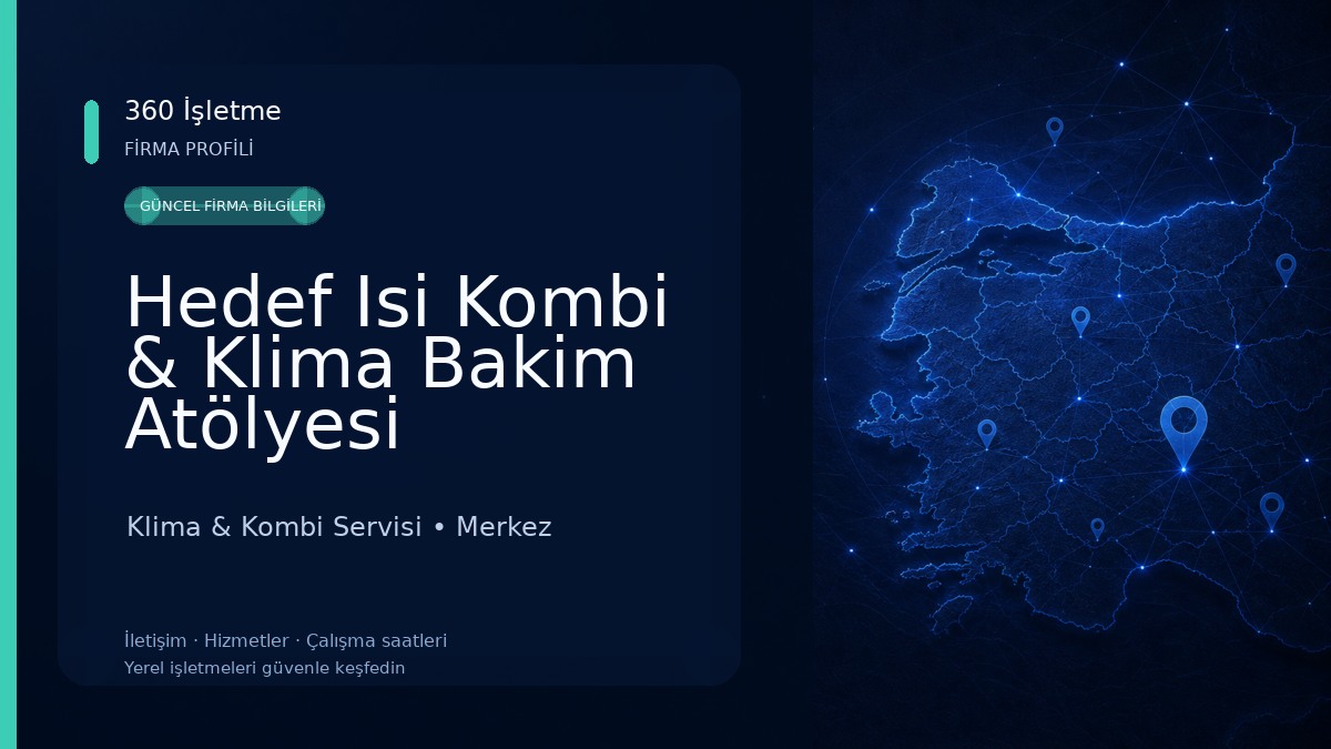 Hedef Isi Kombi & Klima Bakim Atölyesi