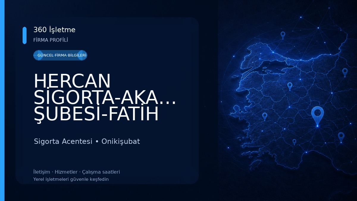 HERCAN SİGORTA-AKADEMİ ŞUBESİ-FATİH ÇEVİK 