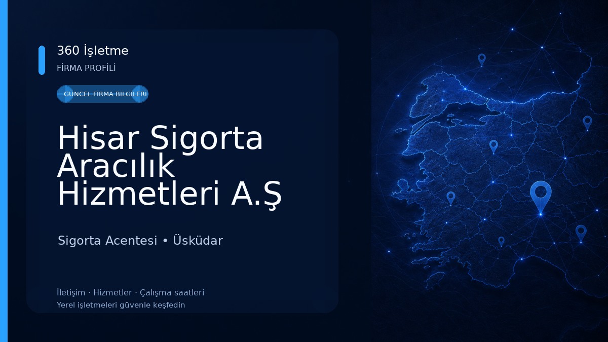 Hisar Sigorta Aracılık Hizmetleri A.Ş Sigorta Acentesi