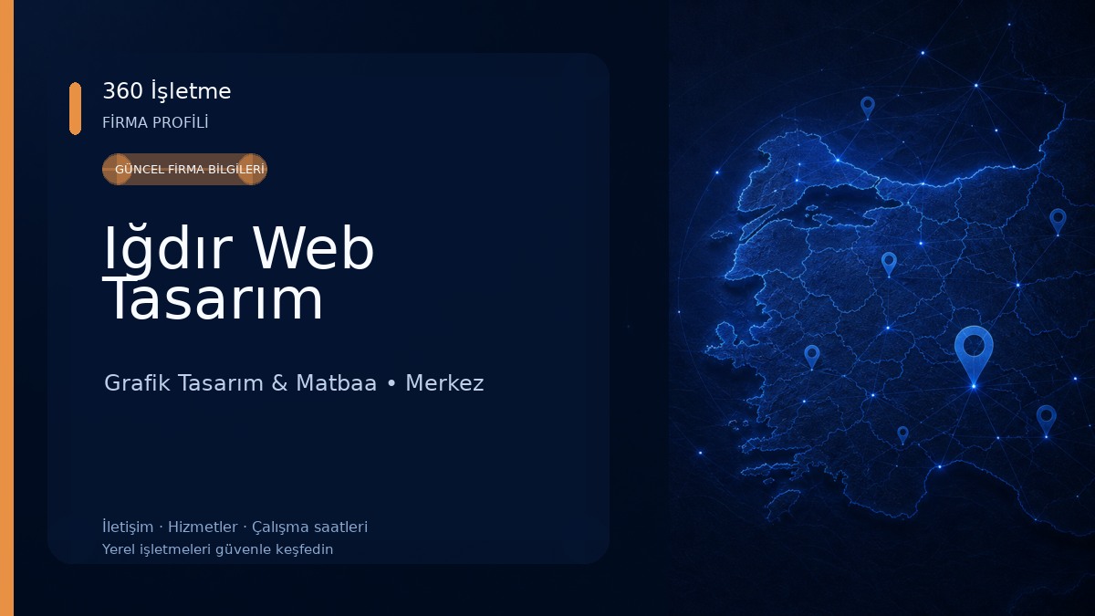 Iğdır Web Tasarım Grafik Tasarım & Matbaa