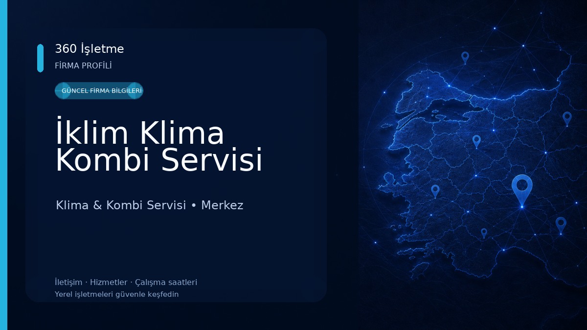 İklim Klima Kombi Servisi