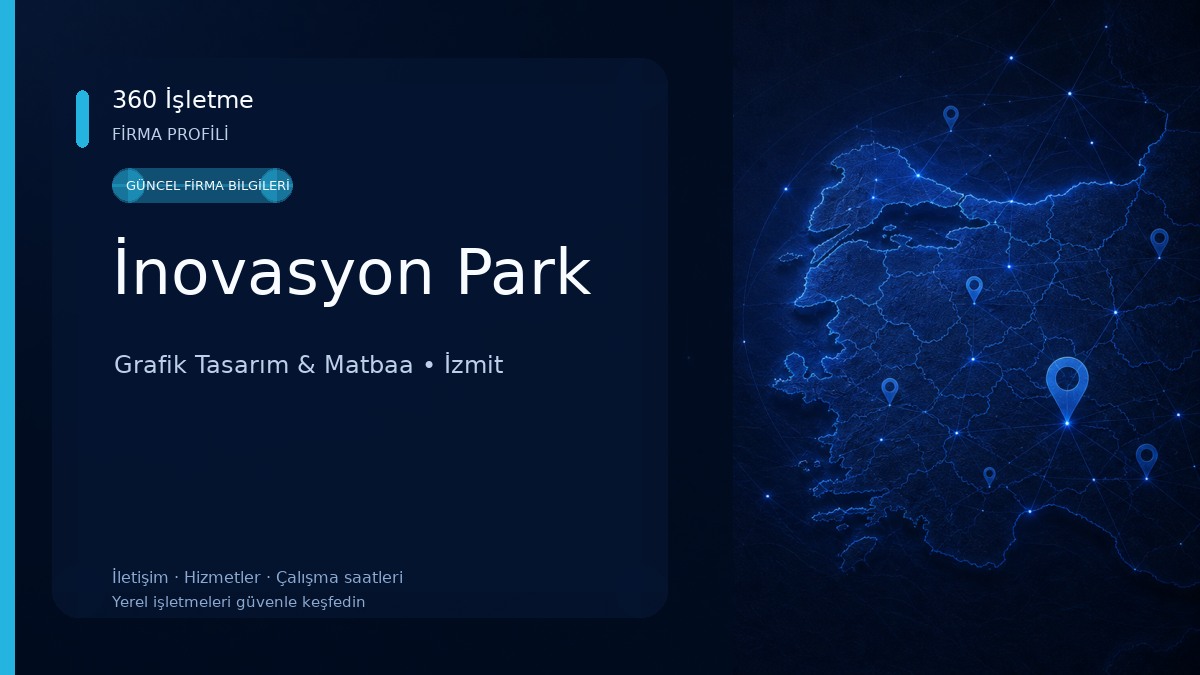 İnovasyon Park Grafik Tasarım & Matbaa