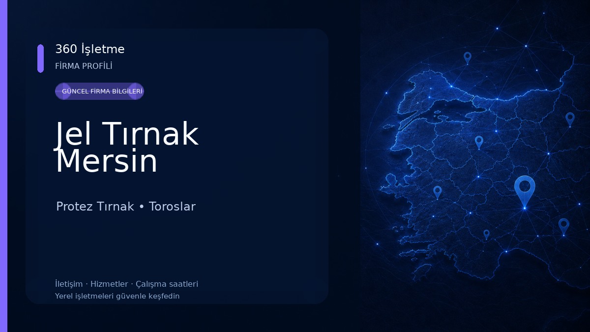Jel Tırnak Mersin 