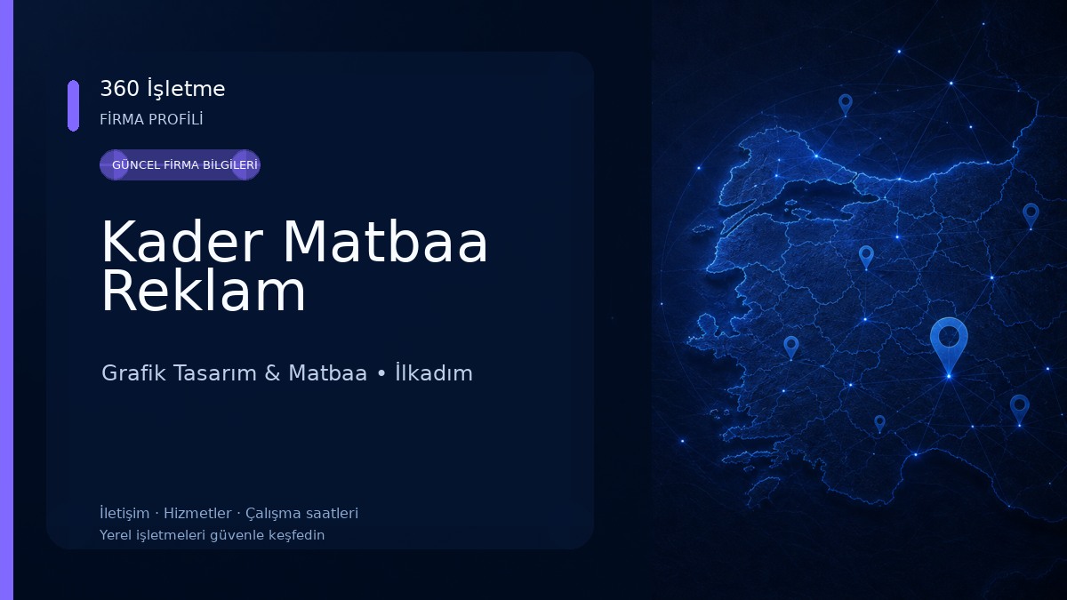 Kader Matbaa Reklam 