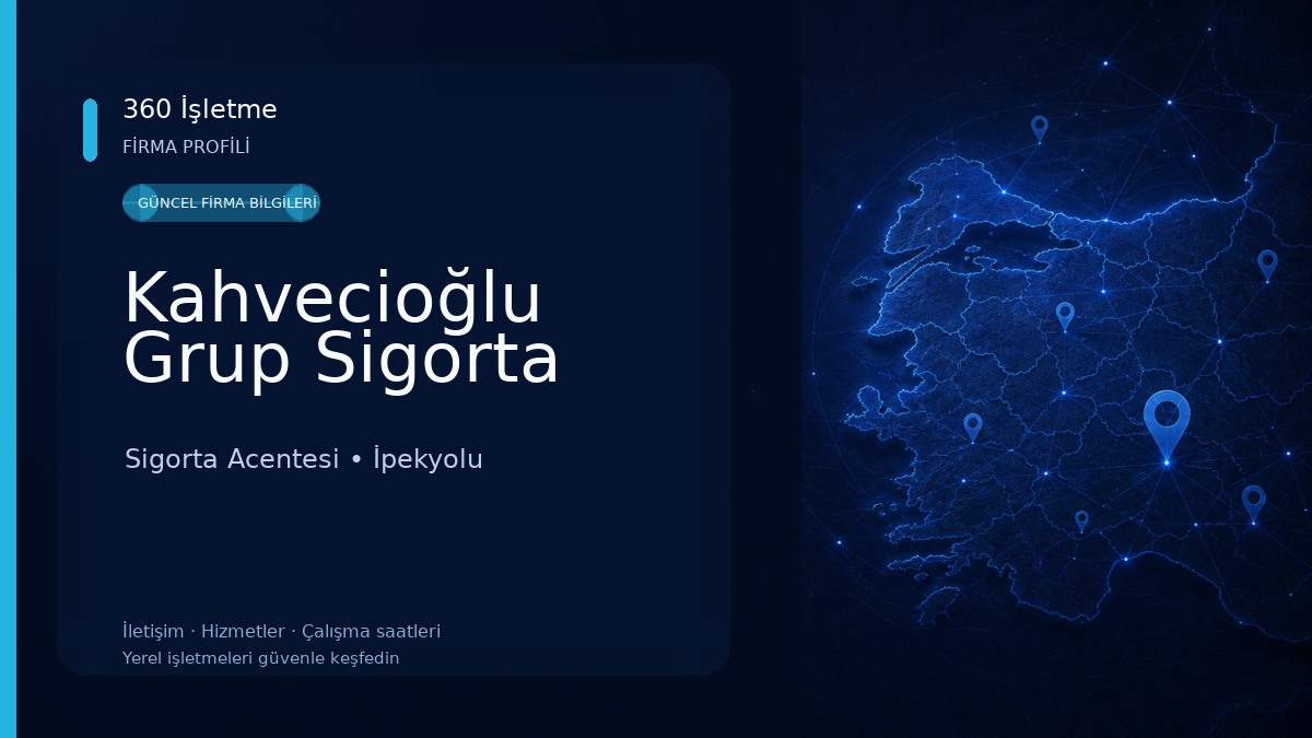 Kahvecioğlu Grup Sigorta Sigorta Acentesi