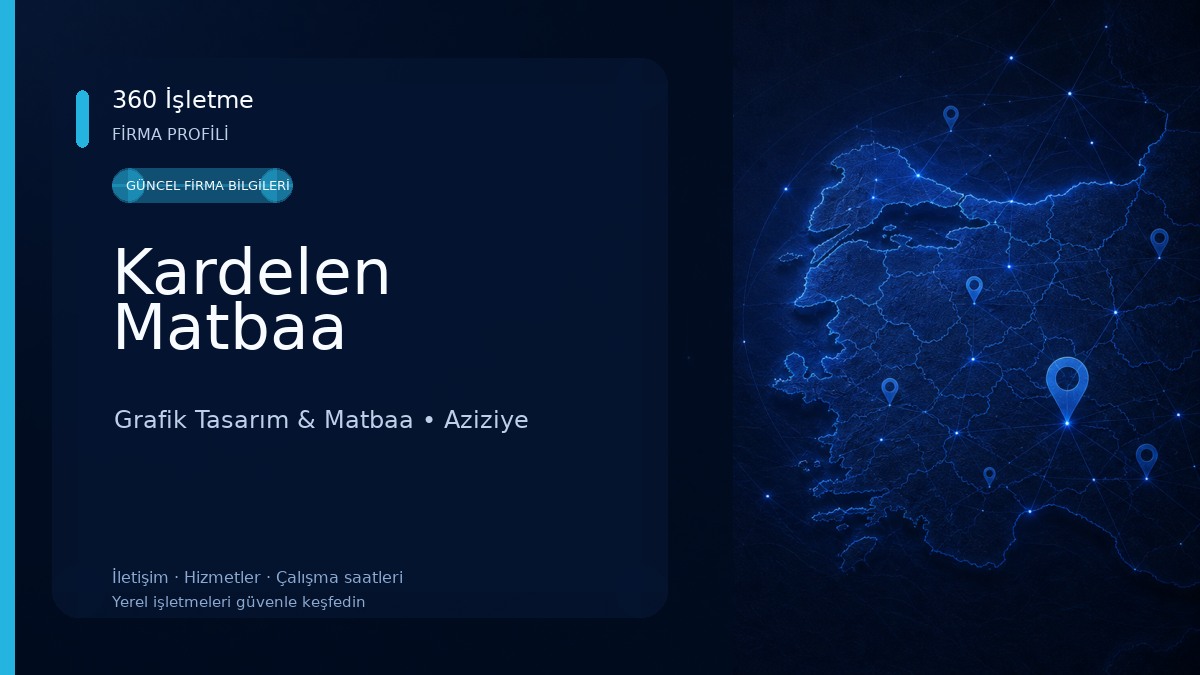 Kardelen Matbaa Grafik Tasarım & Matbaa