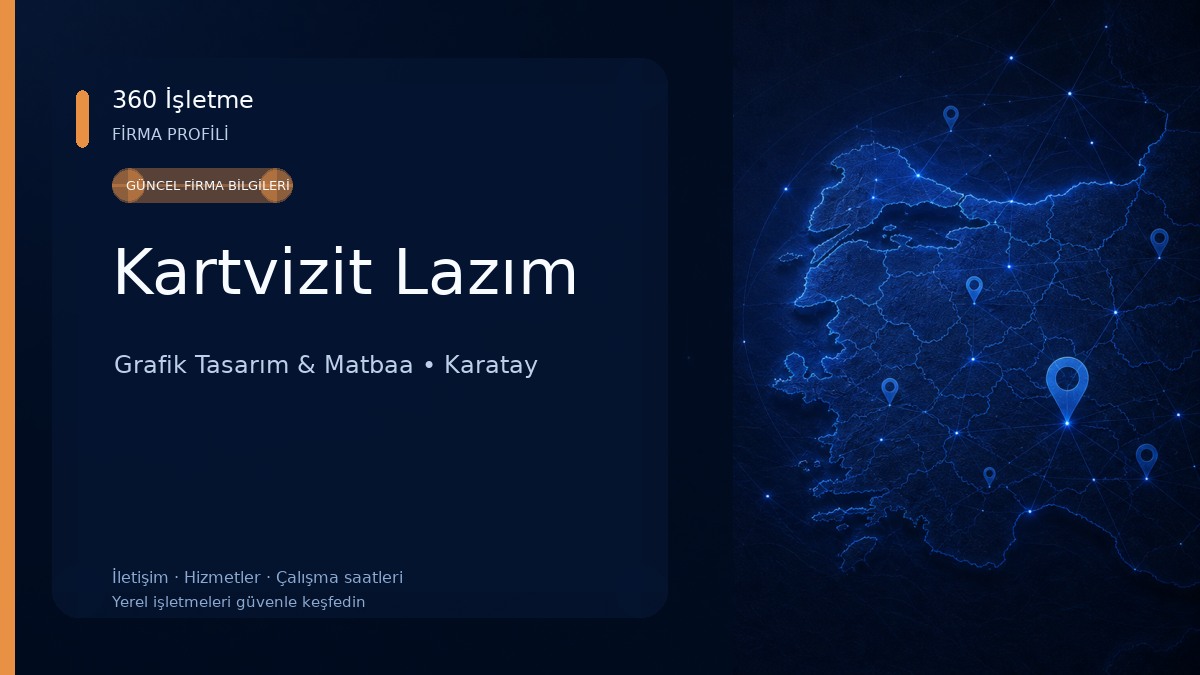 Kartvizit Lazım
