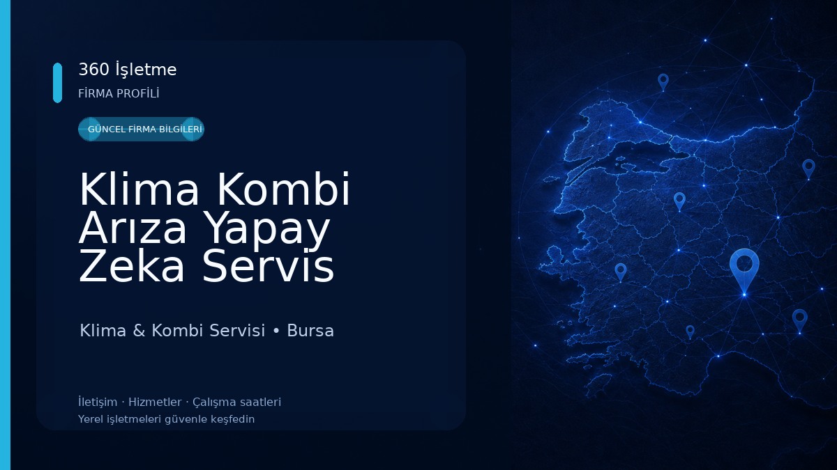Klima Kombi Arıza Yapay Zeka Servis Klima & Kombi Servisi