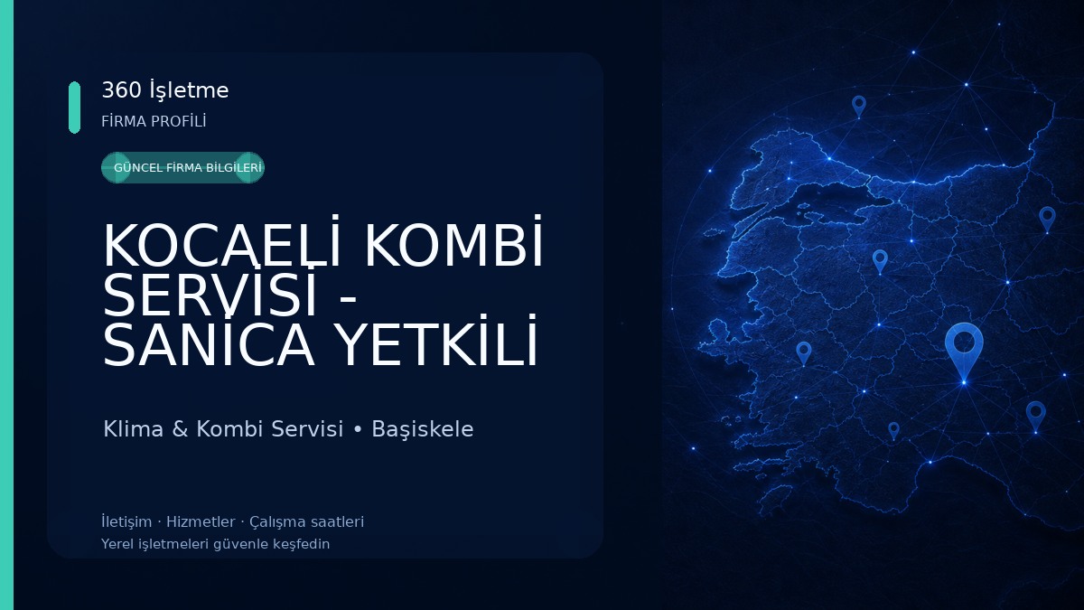 KOCAELİ KOMBİ SERVİSİ - SANİCA YETKİLİ SERVİS 