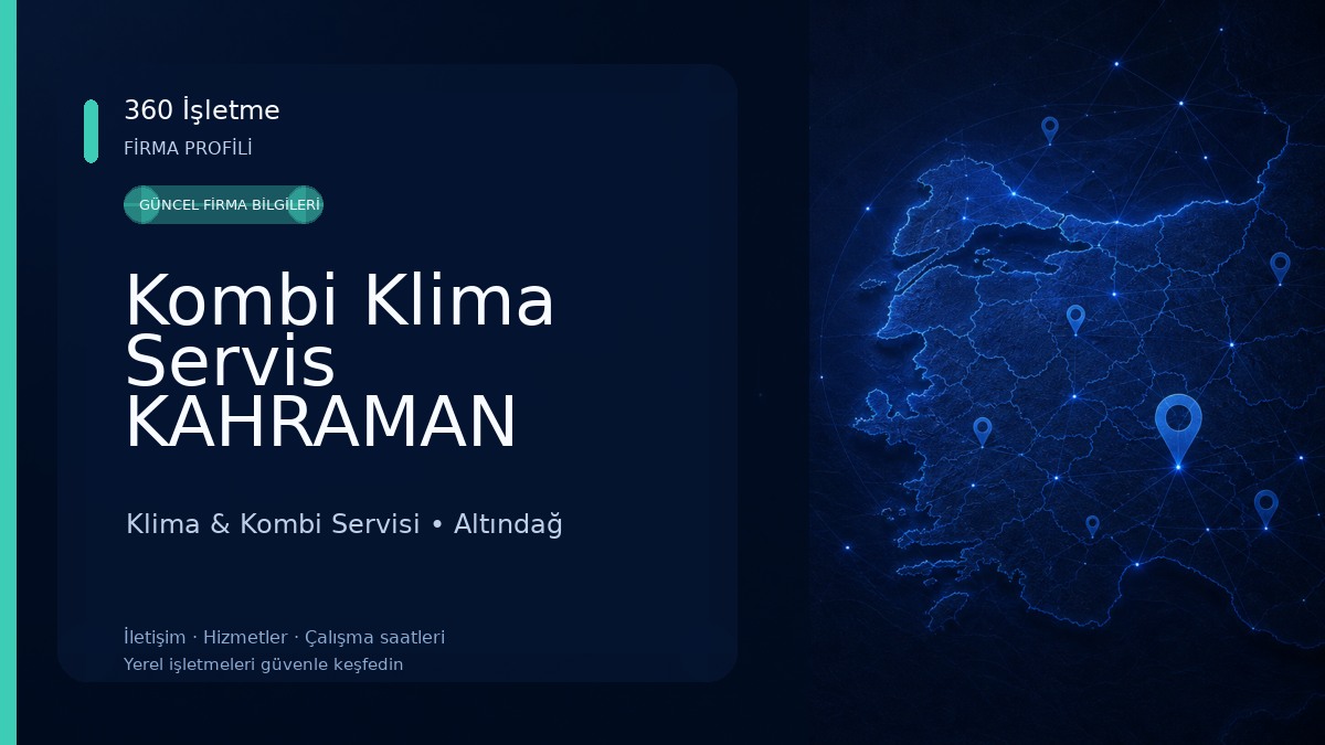 Kombi Klima Servis KAHRAMAN TEKNİK Klima & Kombi Servisi