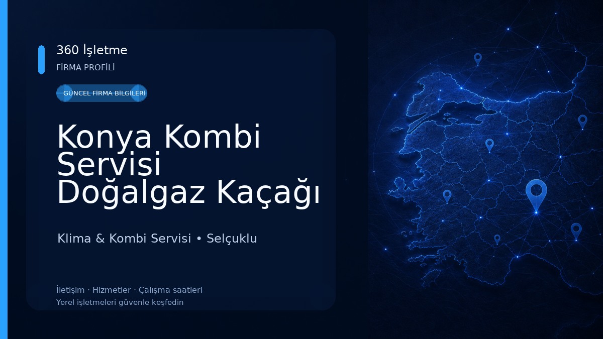 Konya Kombi Servisi Doğalgaz Kaçağı Tespiti Cihazla Su Kaçak Tespiti Bilal Isı Sıhhi Tesisat Doğalgaz