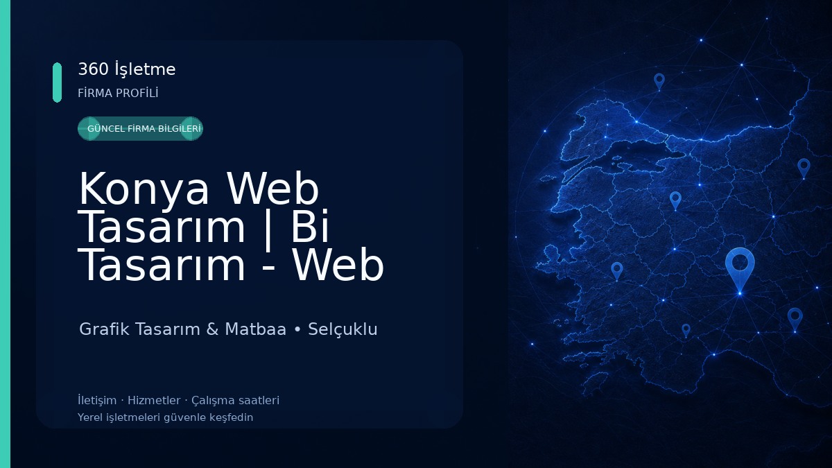 Konya Web Tasarım | Bi Tasarım - Web Tasarımı ve Yazılım