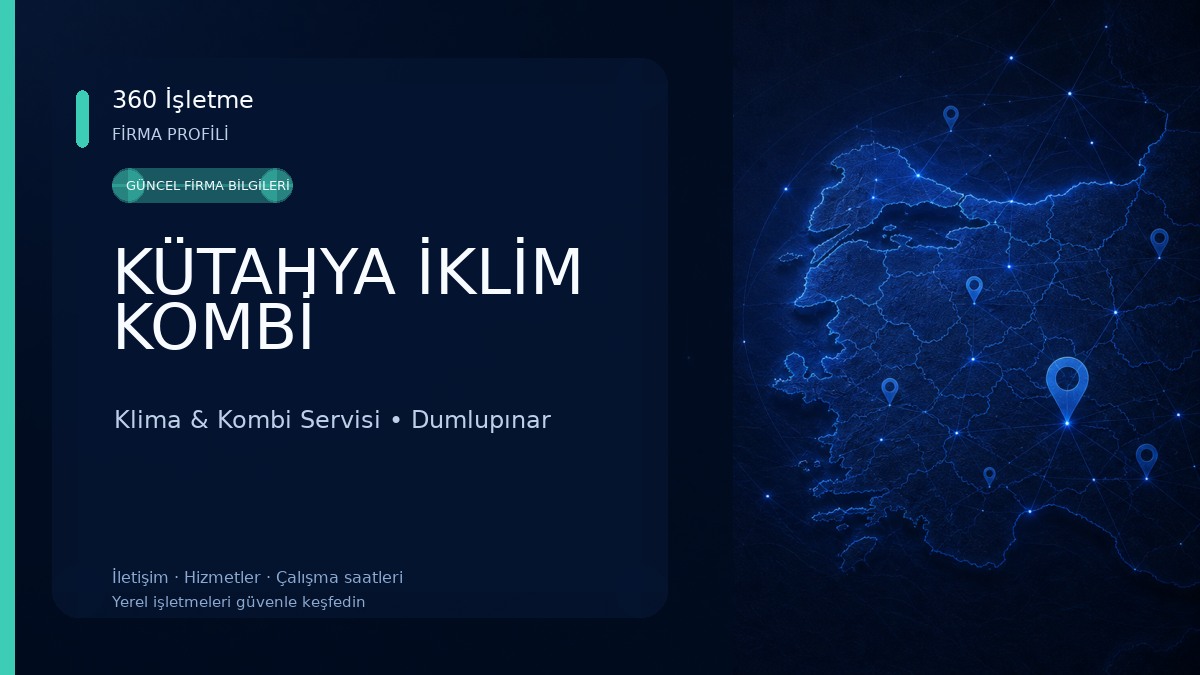 KÜTAHYA İKLİM KOMBİ 