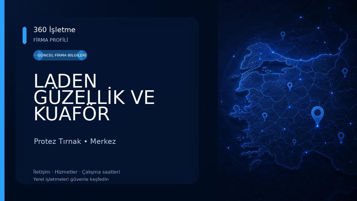 LADEN GÜZELLİK VE KUAFÖR SALONU