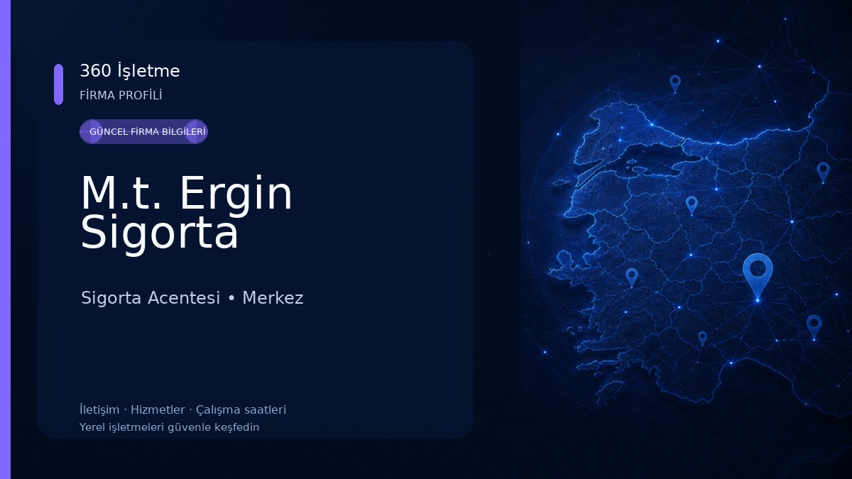 M.t. Ergin Sigorta