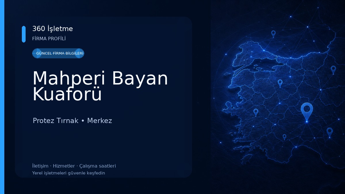 Mahperi Bayan Kuaforü Protez Tırnak
