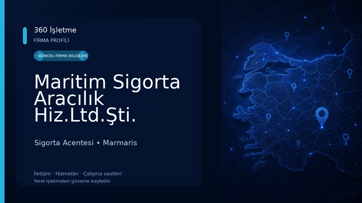 Maritim Sigorta Aracılık Hiz.Ltd.Şti. Sigorta Acentesi