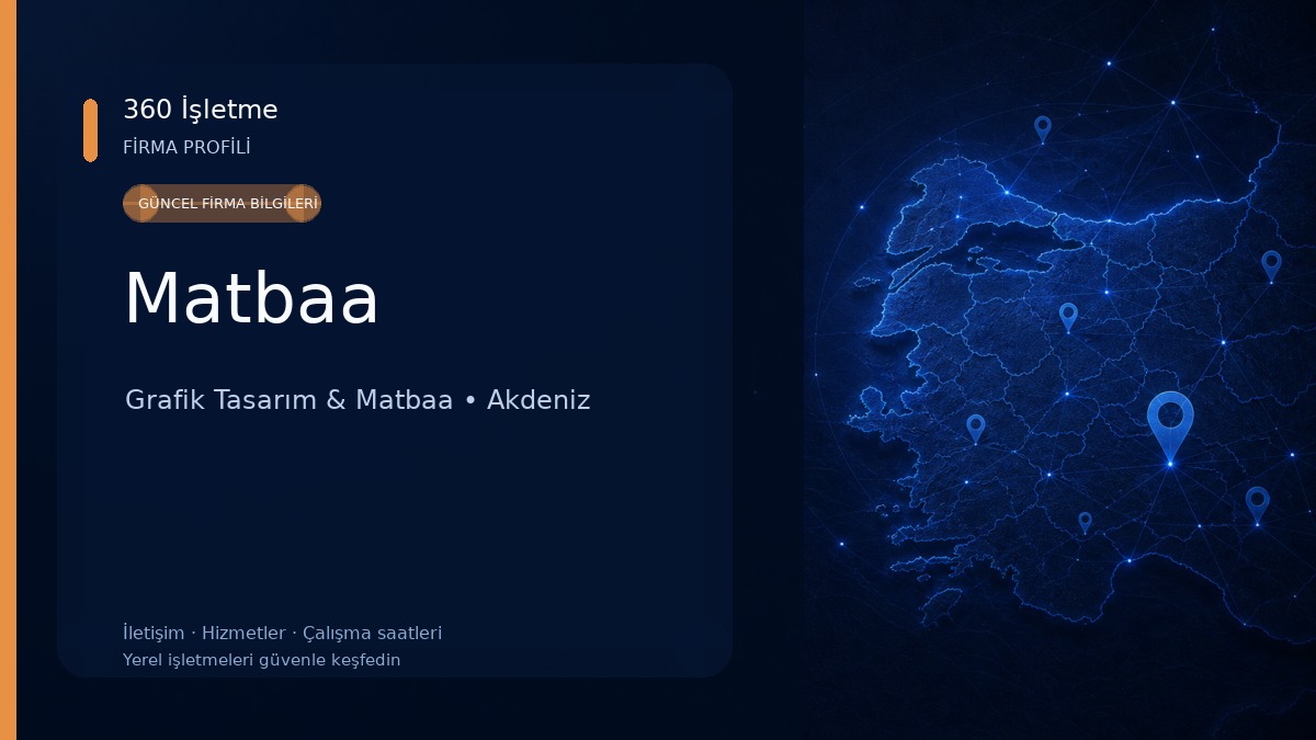 Matbaa Grafik Tasarım & Matbaa