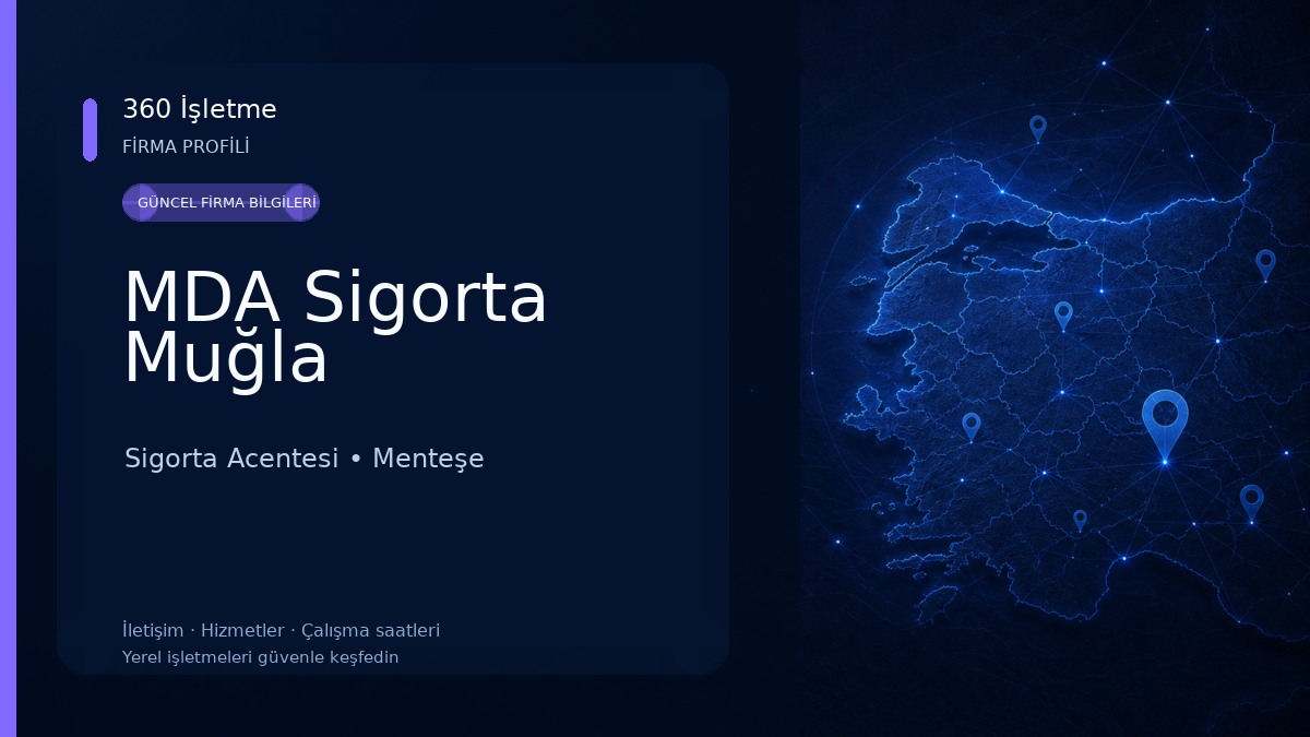 MDA Sigorta Muğla