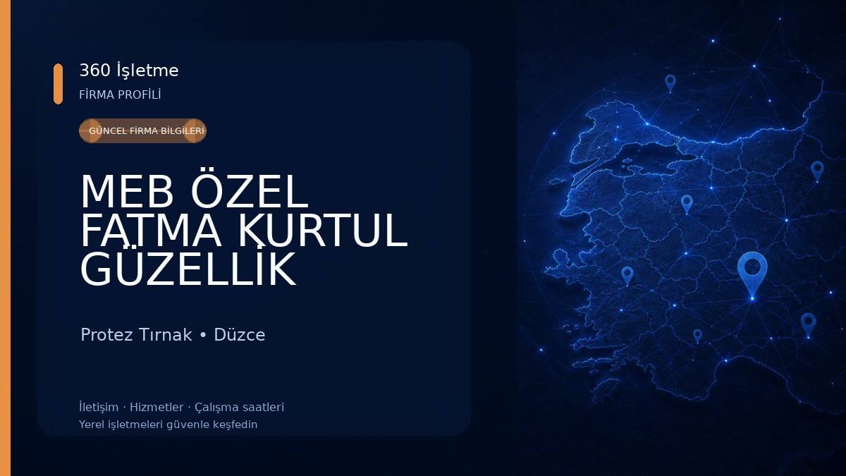 MEB ÖZEL FATMA KURTUL GÜZELLİK AKADEMİ Protez Tırnak