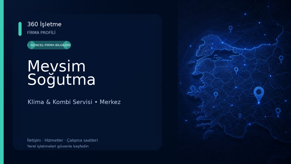 Mevsim Soğutma Klima & Kombi Servisi