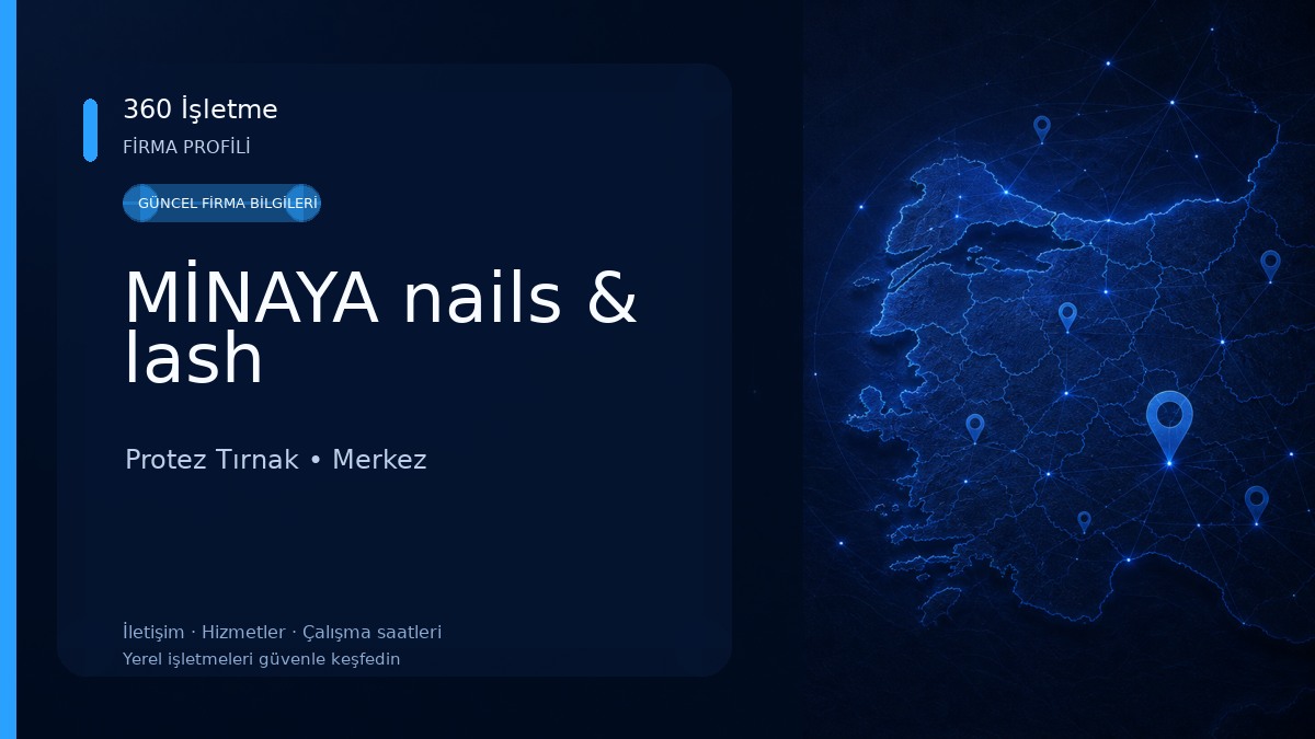 MİNAYA nails & lash Protez Tırnak