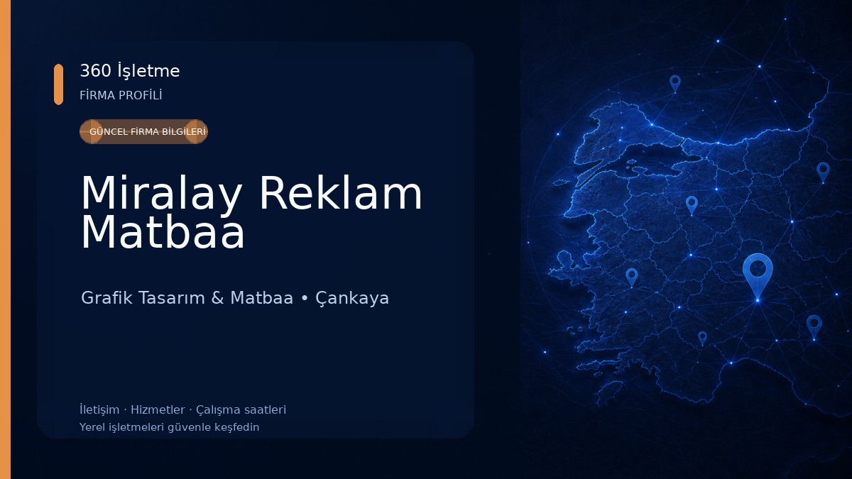 Miralay Reklam Matbaa Grafik Tasarım & Matbaa