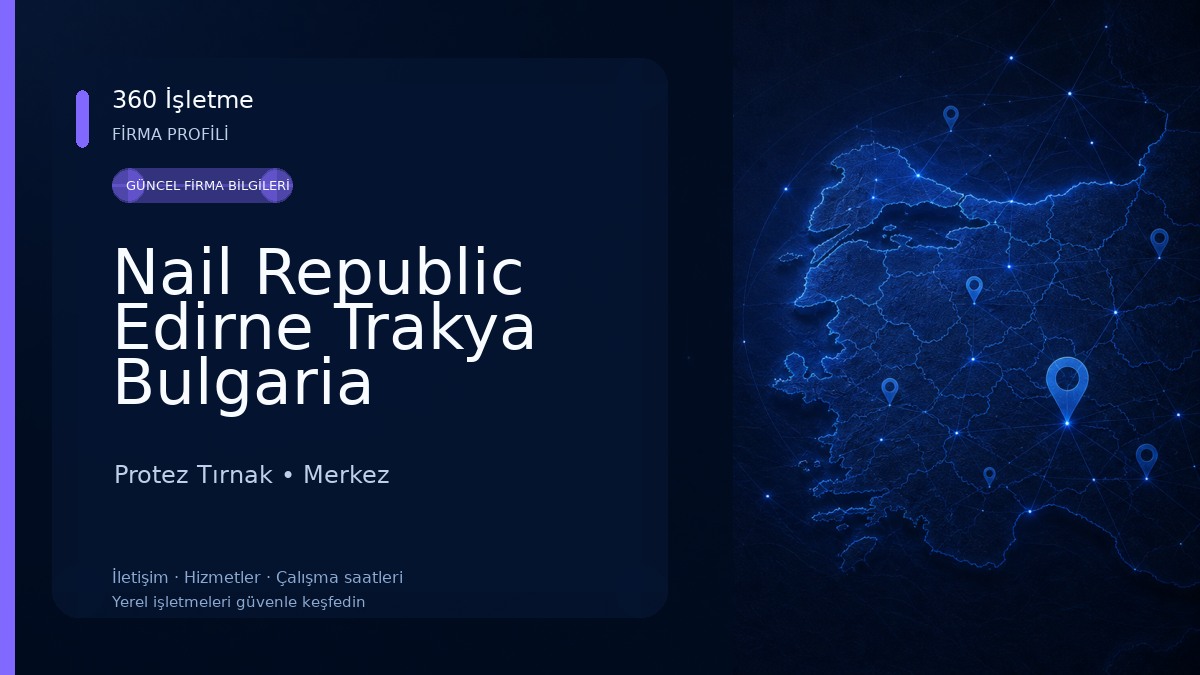 Nail Republic Edirne Trakya Bulgaria Protez Tırnak