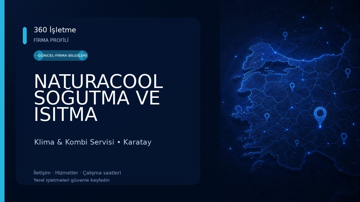 NATURACOOL SOĞUTMA VE ISITMA SİSTEMLERİ Klima & Kombi Servisi