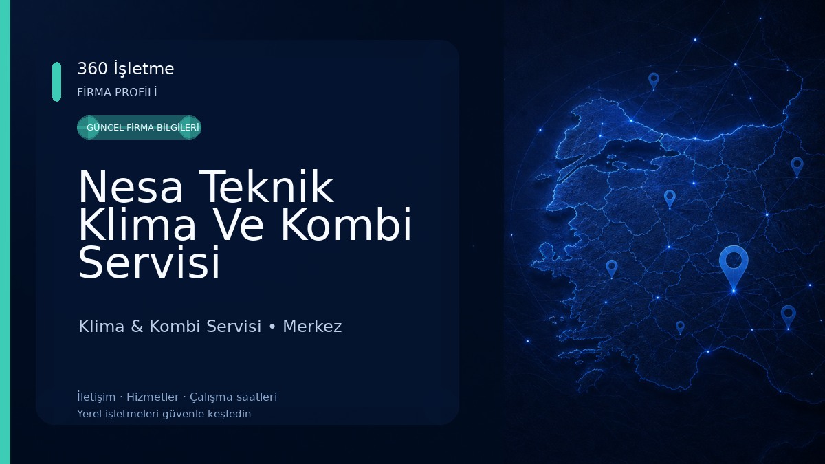Nesa Teknik Klima Ve Kombi Servisi Klima & Kombi Servisi
