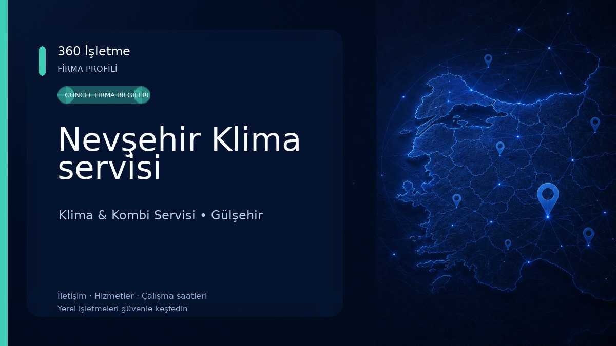 Nevşehir Klima servisi 