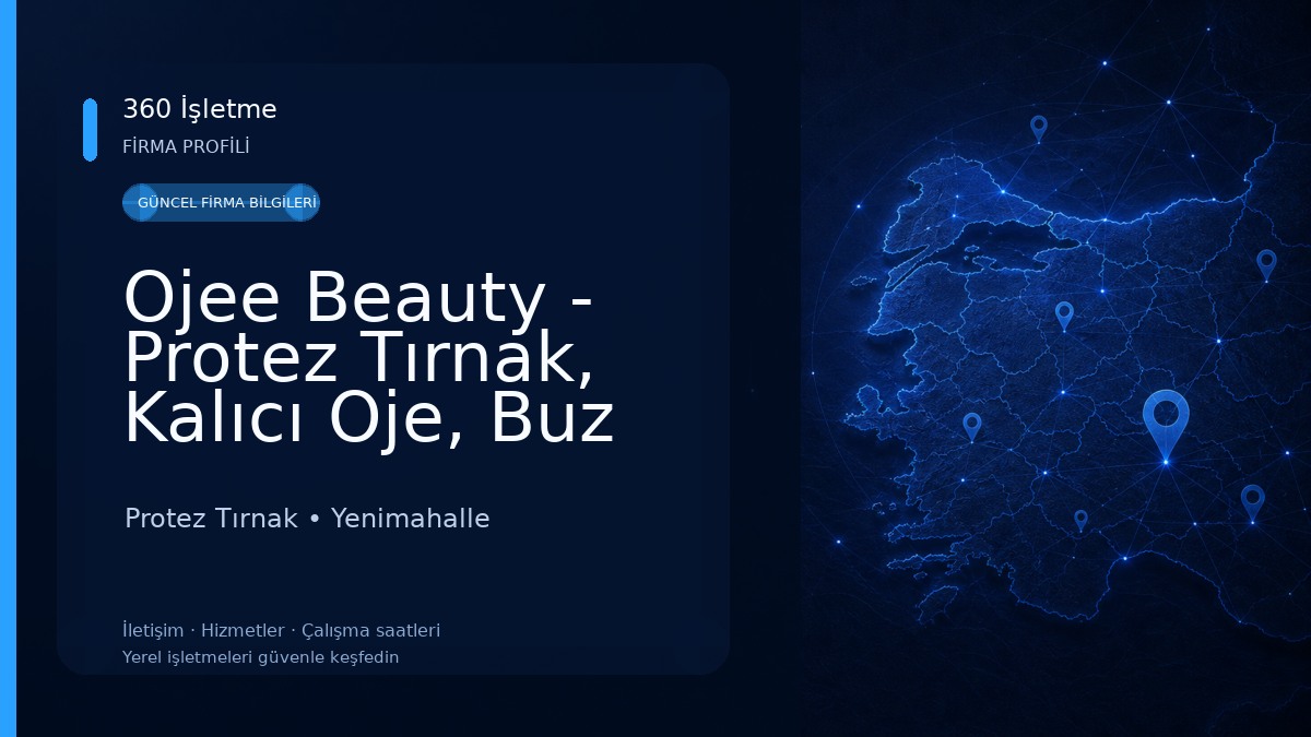 Ojee Beauty - Protez Tırnak, Kalıcı Oje, Buz Lazer Protez Tırnak