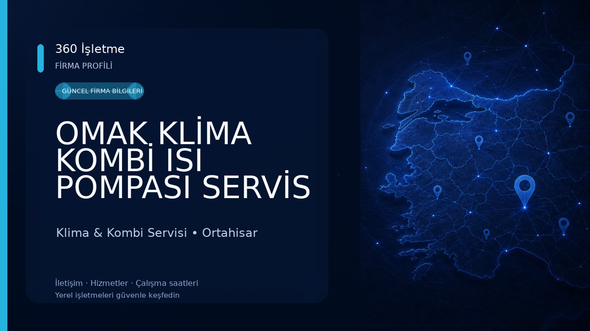 OMAK KLİMA KOMBİ ISI POMPASI SERVİS Klima & Kombi Servisi