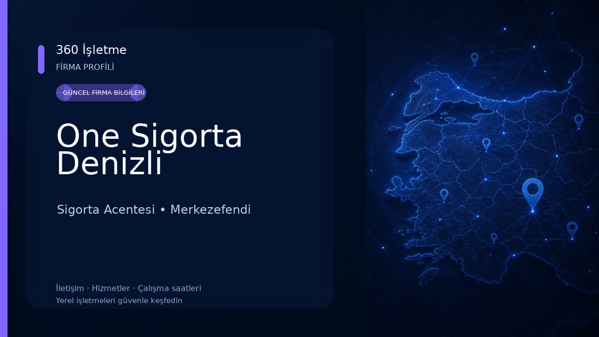 One Sigorta Denizli