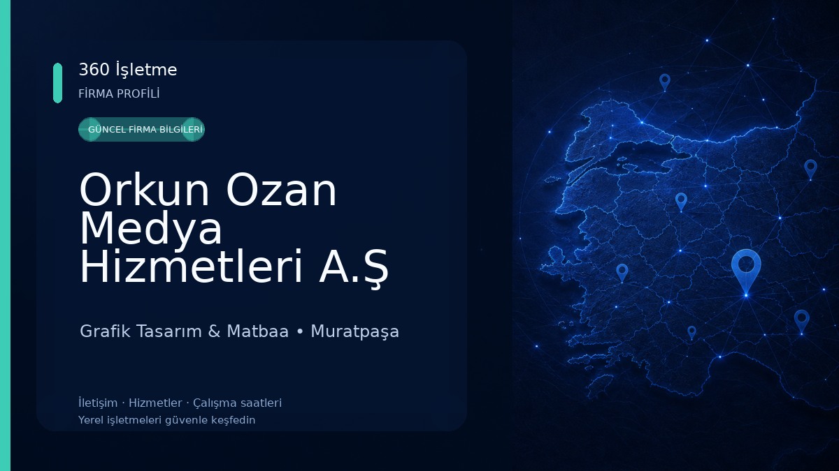 Orkun Ozan Medya Hizmetleri A.Ş Grafik Tasarım & Matbaa