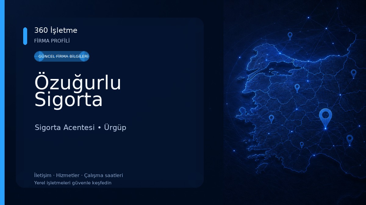 Özuğurlu Sigorta Sigorta Acentesi
