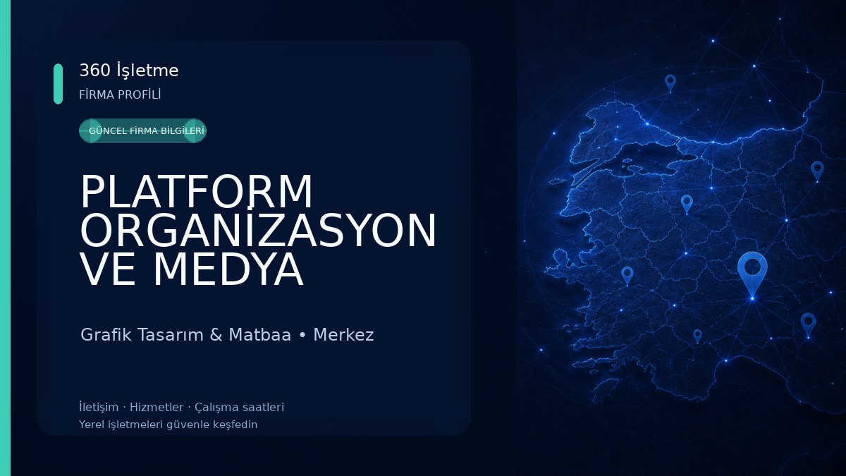 PLATFORM ORGANİZASYON VE MEDYA YAZILIM HİZMETLERİ