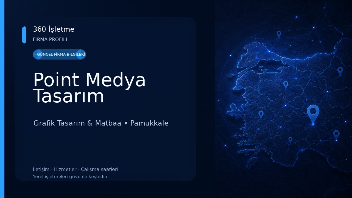 Point Medya Tasarım Grafik Tasarım & Matbaa