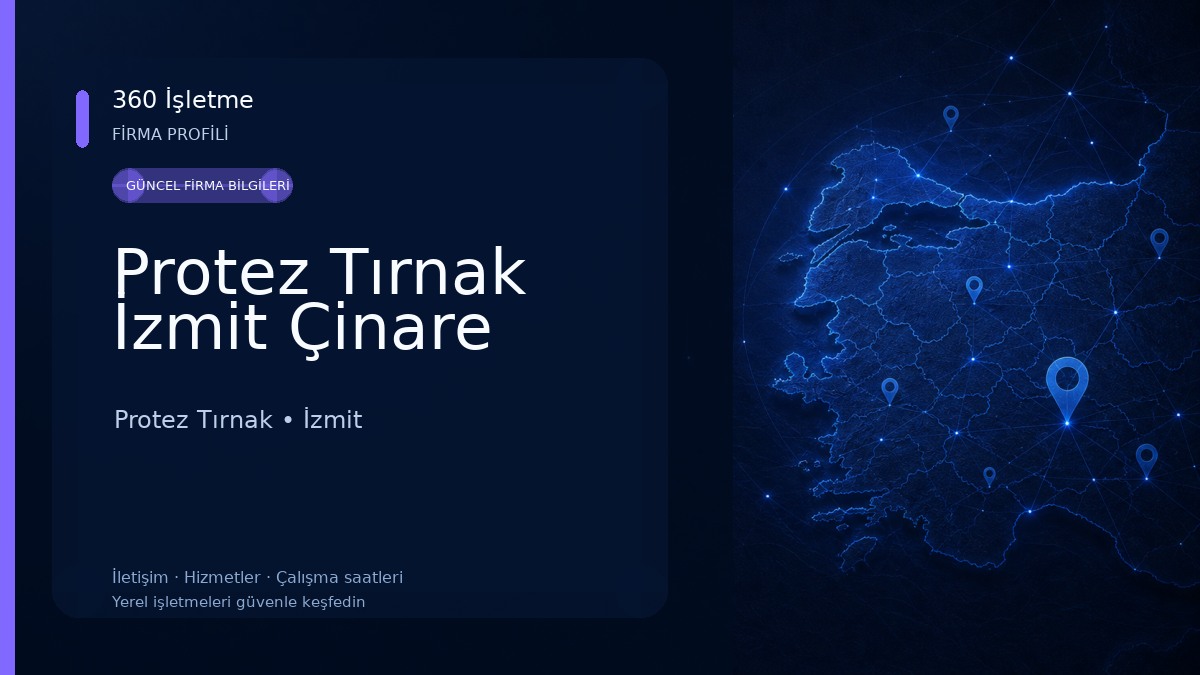 Protez Tırnak İzmit Çinare Protez Tırnak