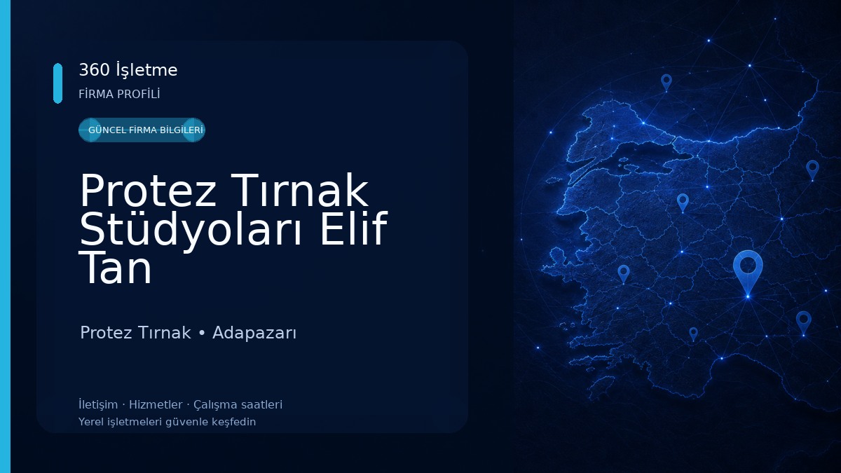 Protez Tırnak Stüdyoları Elif Tan 
