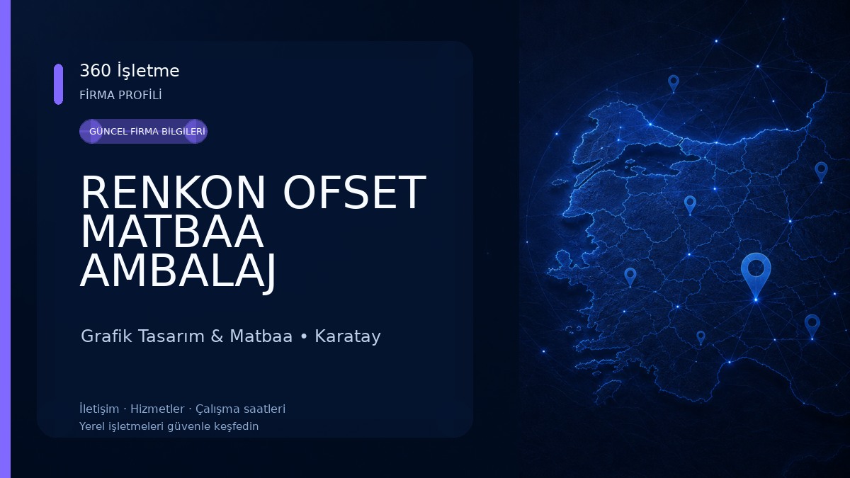 RENKON OFSET MATBAA AMBALAJ 