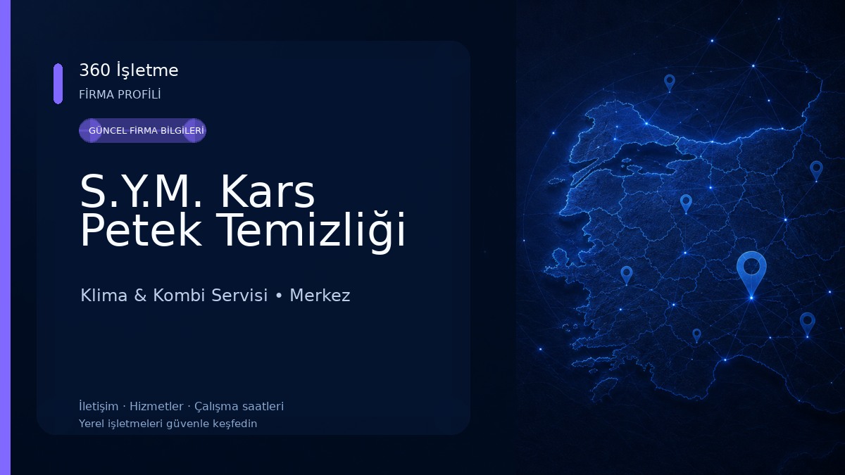 S.Y.M. Kars Petek Temizliği 