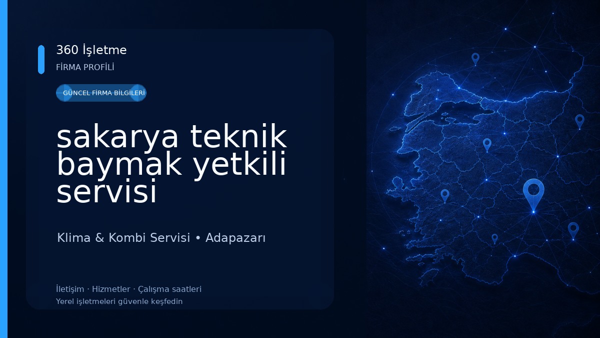 sakarya teknik baymak yetkili servisi Klima & Kombi Servisi