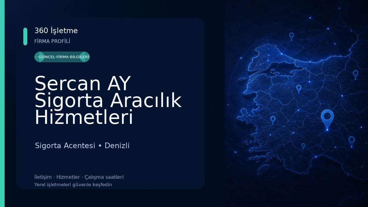 Sercan AY Sigorta Aracılık Hizmetleri Ltd.Şti.