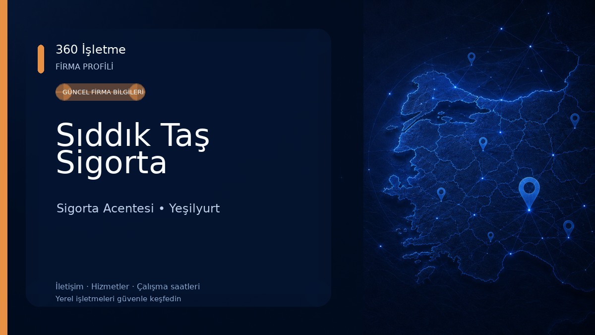 Sıddık Taş Sigorta Sigorta Acentesi